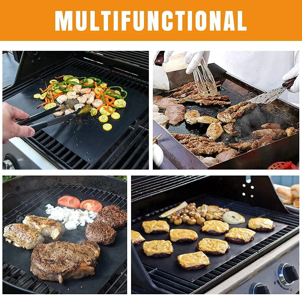  Multifunctional Large Non Stick Liner Reusable Spill Mat (6 Pack)