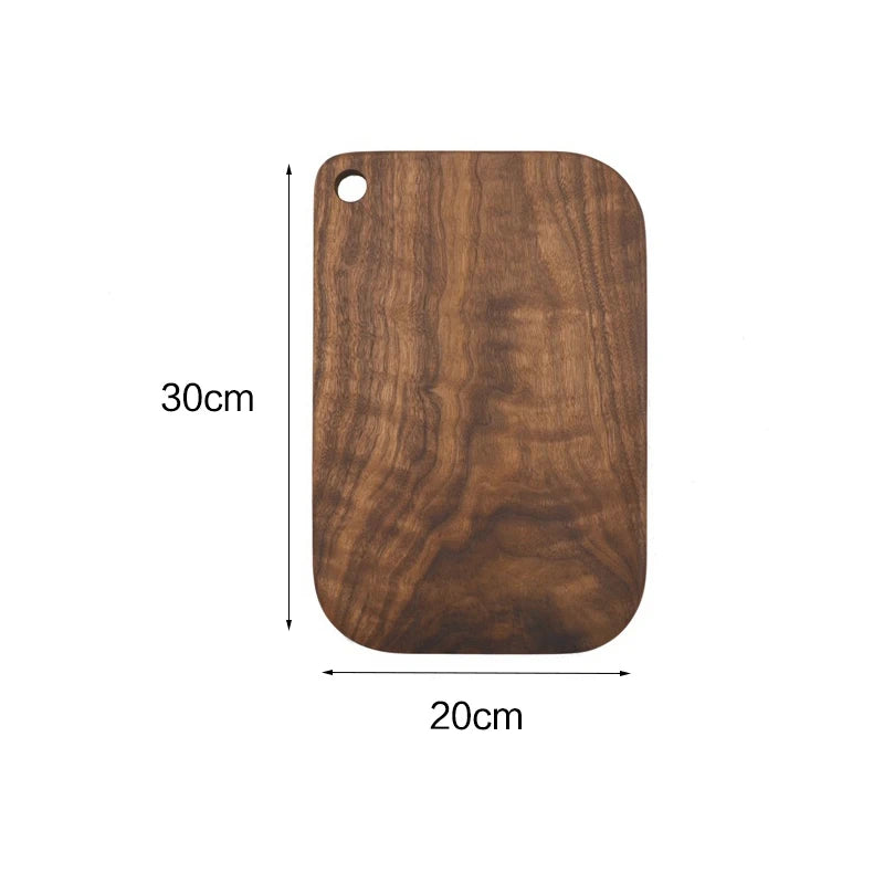Chopping Boards Black Walnut Cutting Board Household Solid Wood Whole Wood Cutting Board Fruit Cutting Board Kitchen Board