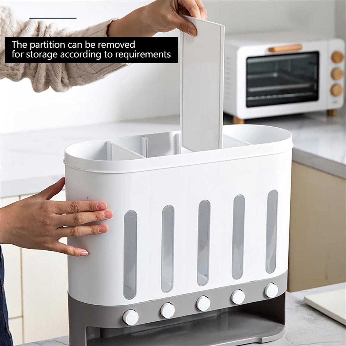  5 in 1 Kitchen Dispensing Container Food Dispenser