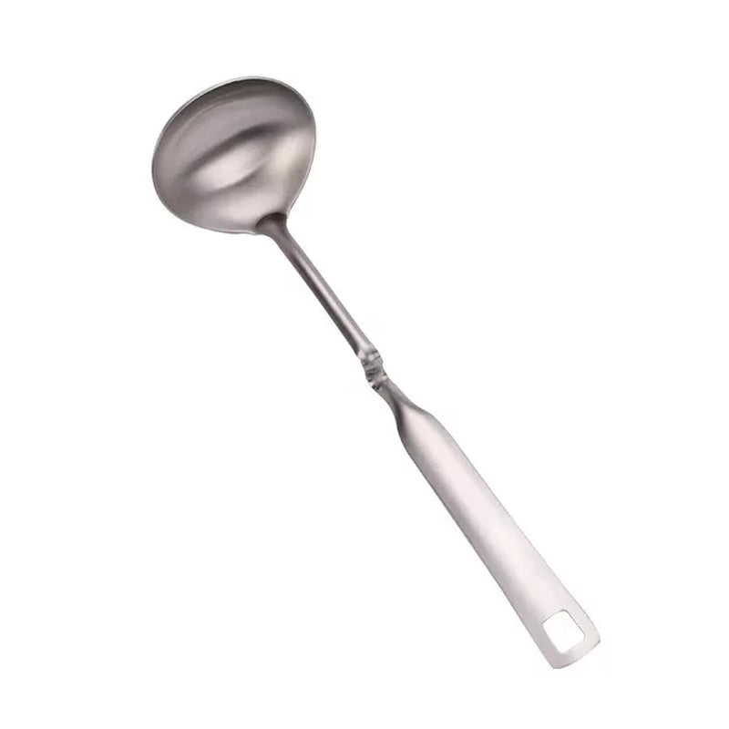 Oil Filter Separate Spoon Long Handle Soup Spoon Strainer Cooking Colander Kitchen Scoop Stainless Steel Ladle Dinner Tableware