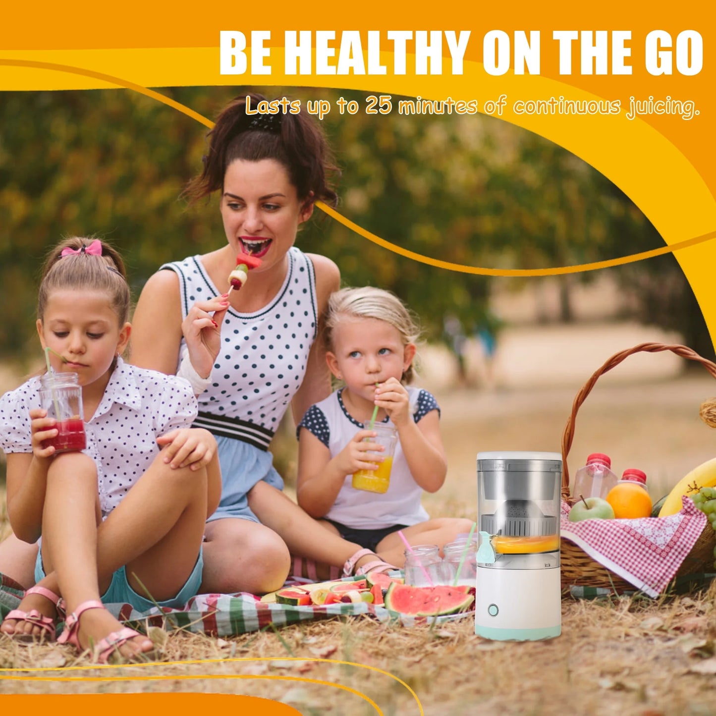 Portable Electric Juicer