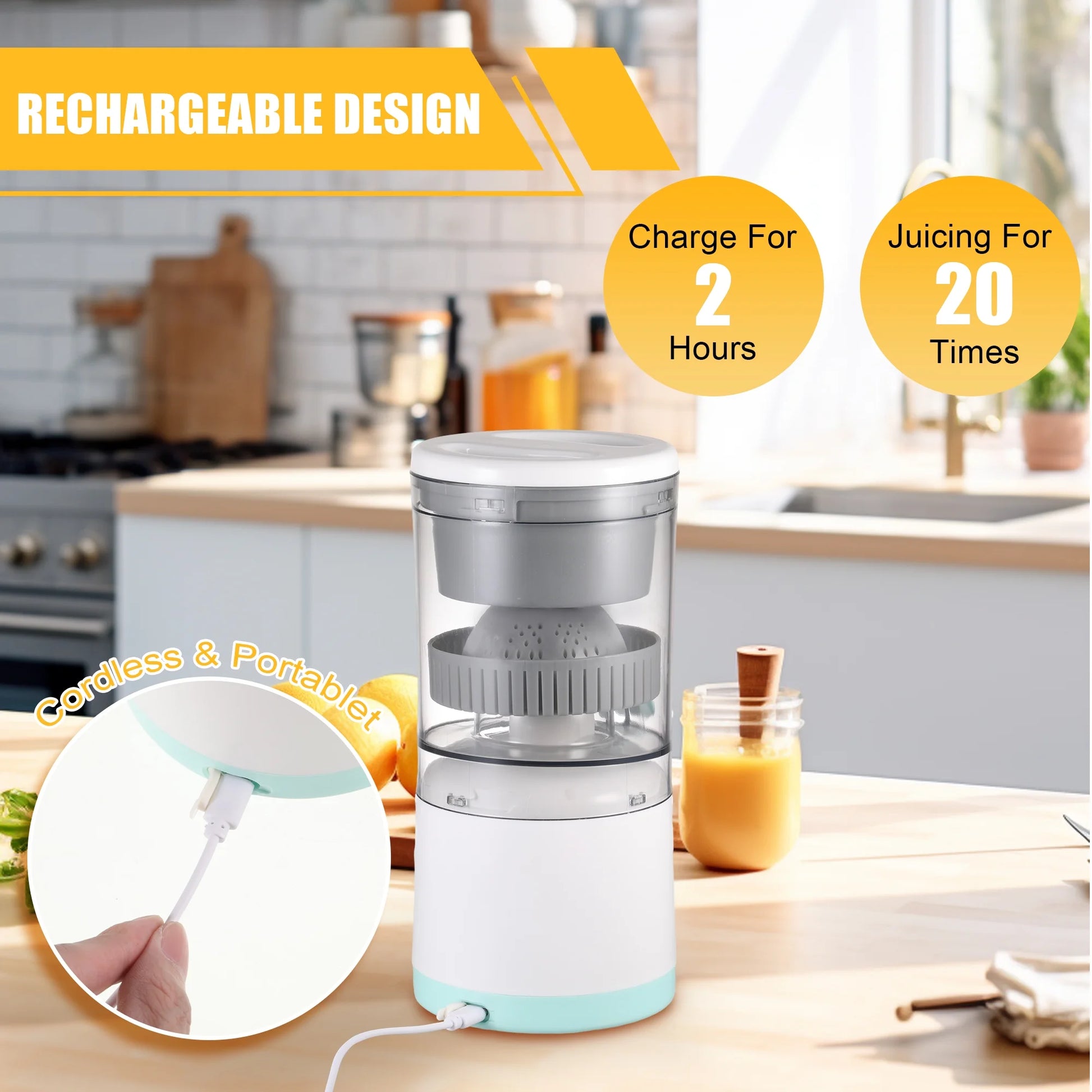 Portable Electric Juicer