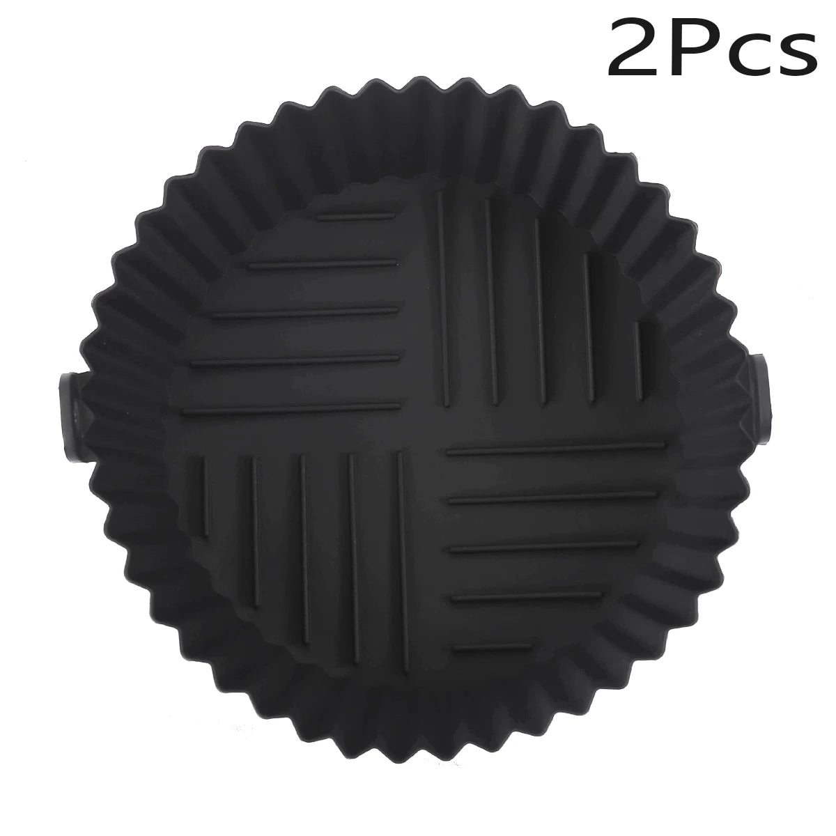  Multicolor Reusable Silicone Air Fryer Basket Bowl 