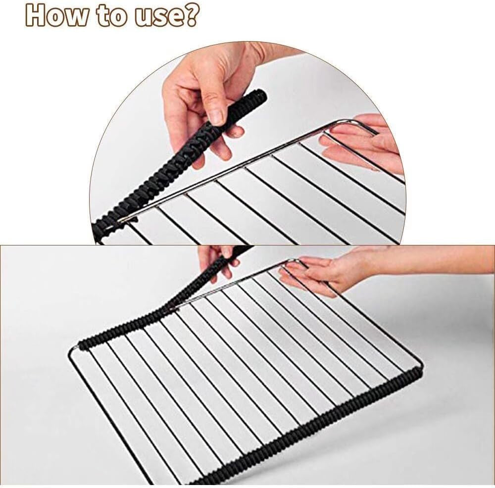 Silicone Oven Rack Guards Heat Resistant 4 pack