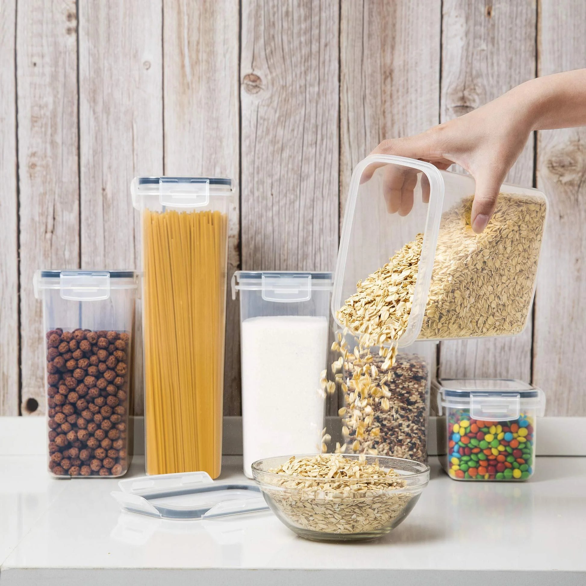 Airtight Food Storage Containers 7Pcs Set 