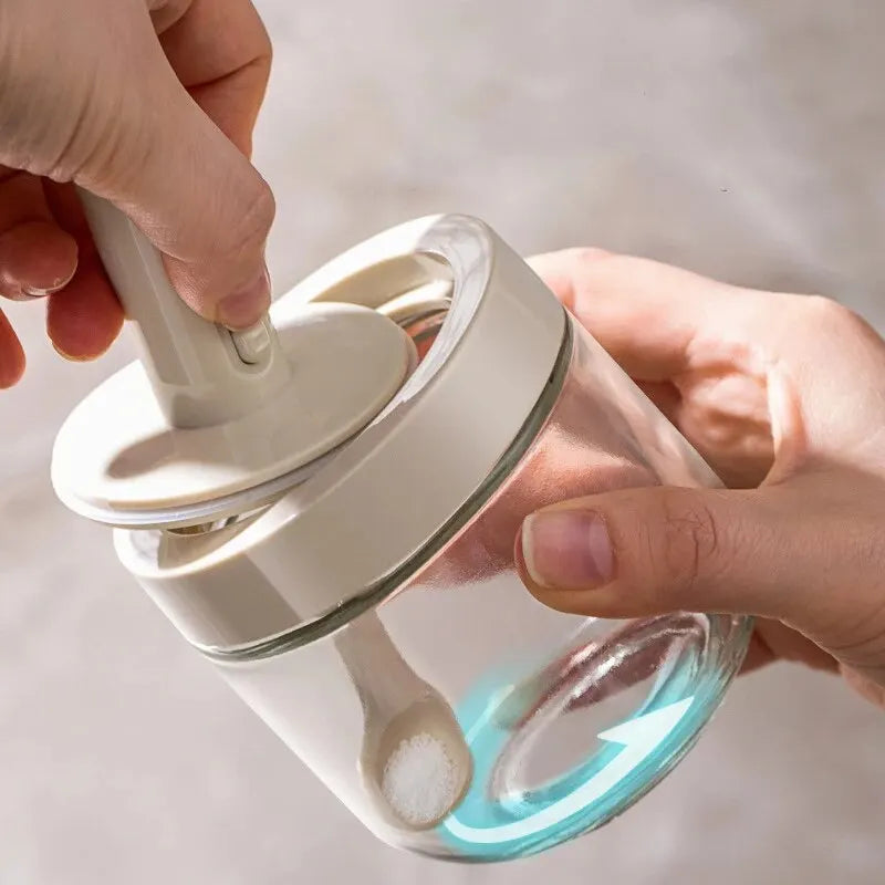  Leak Proof and Moisture-Proof Containers with Measuring Spoon
