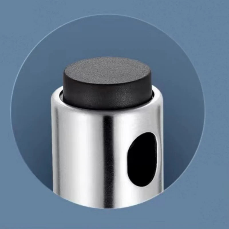 Oil Spray Kettle, Stainless Steel Oil Spray Bottle, Press Out Oil, Barbecue Oil Bottle, Control Oil Quantity, Outdoor Seasoning