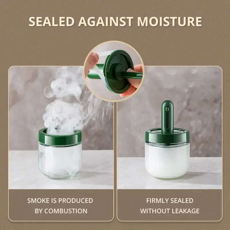  Leak Proof and Moisture-Proof Containers with Measuring Spoon