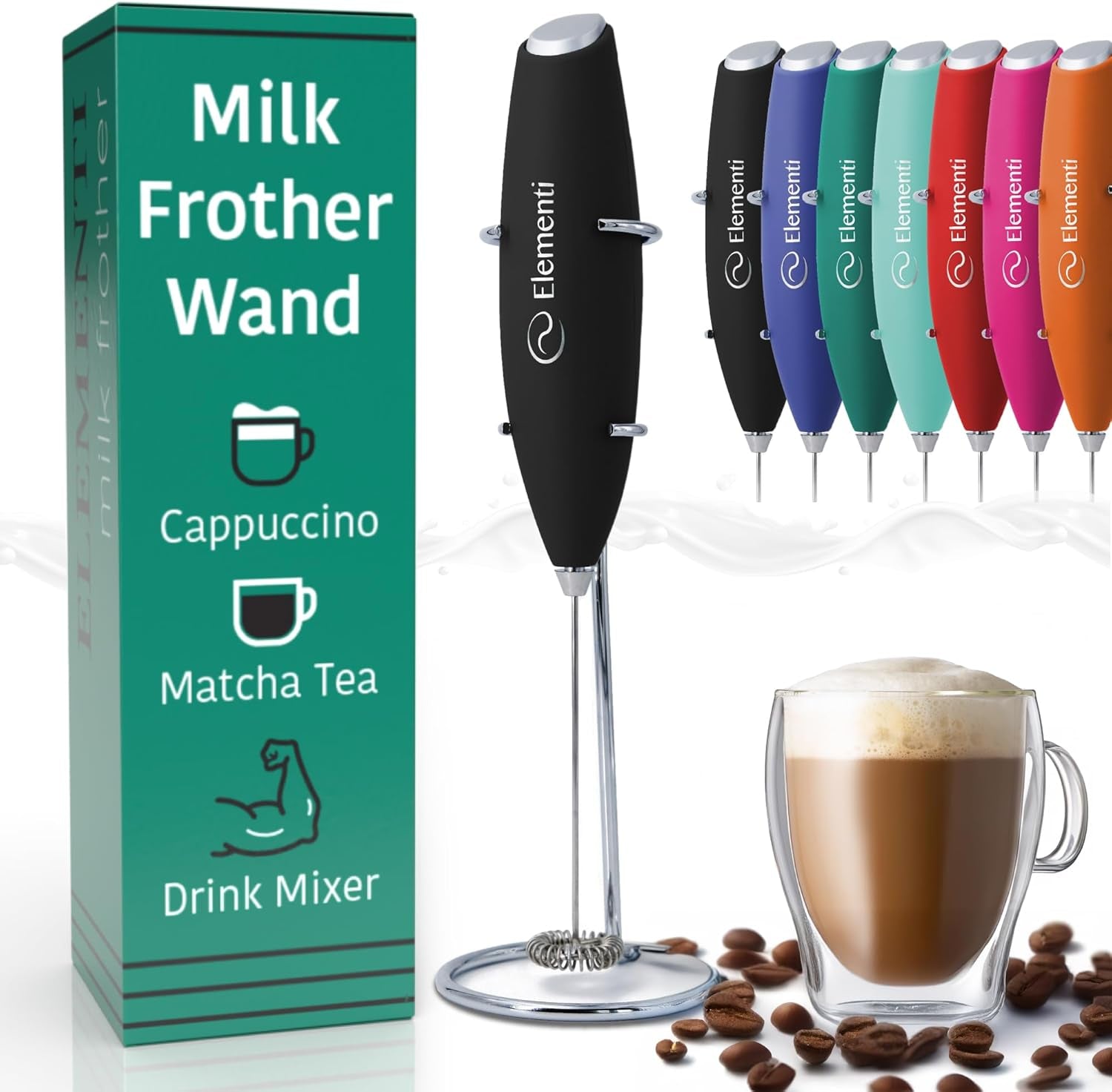  Mini Electric Whisk for Coffee 