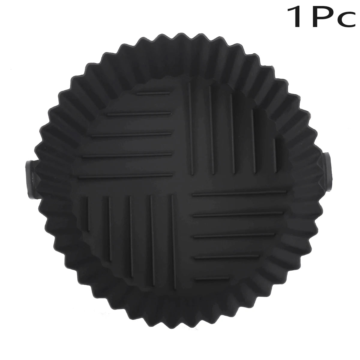  Multicolor Reusable Silicone Air Fryer Basket Bowl 