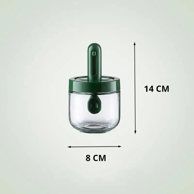  Leak Proof and Moisture-Proof Containers with Measuring Spoon