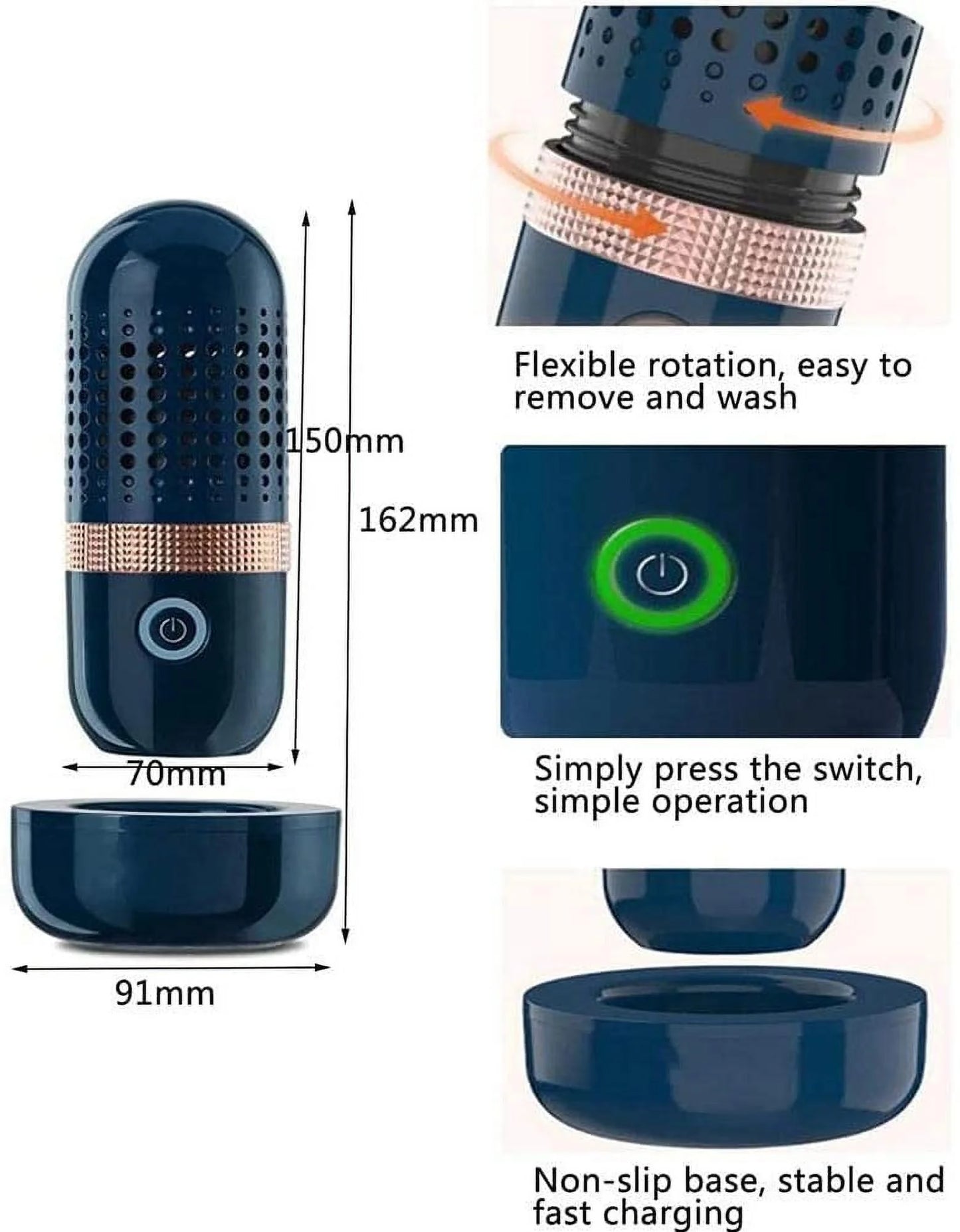 Fruit and Vegetable Waterproof Cleaner Machine IPX7 Waterproof Purifier