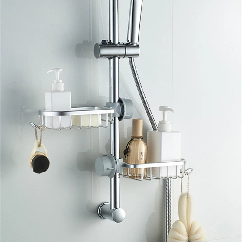 Kitchen Space Aluminum Sink Drain Rack 